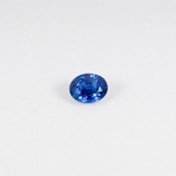1.06 carat natural blue sapphire, oval 6.5x5.1mm loose gemstone