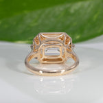 14K Yellow Gold Lab Grown Diamond Ring