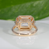 14K Yellow Gold Lab Grown Diamond Ring