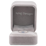 Classic Blue Sapphire Band Ring Crafted in Solid 14K Gold | Elegant Fine Jewelry Wedding & Anniversary Band for Women