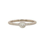 Mayra 14K White Gold Lab Grown Diamond Ring | Round 3mm
