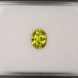 Sphene Oval Loose Gemstone 2.79 Carat