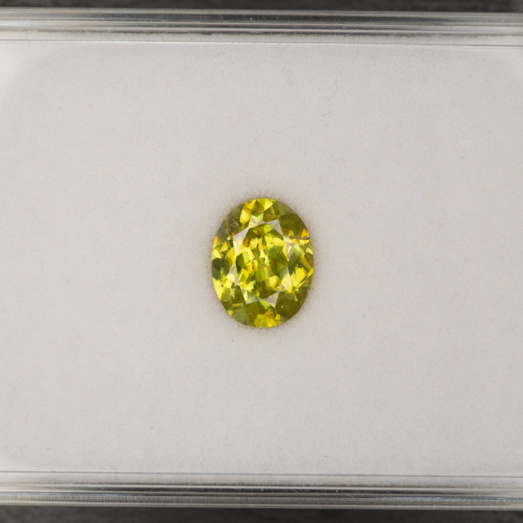 Sphene Oval Loose Gemstone 2.79 Carat