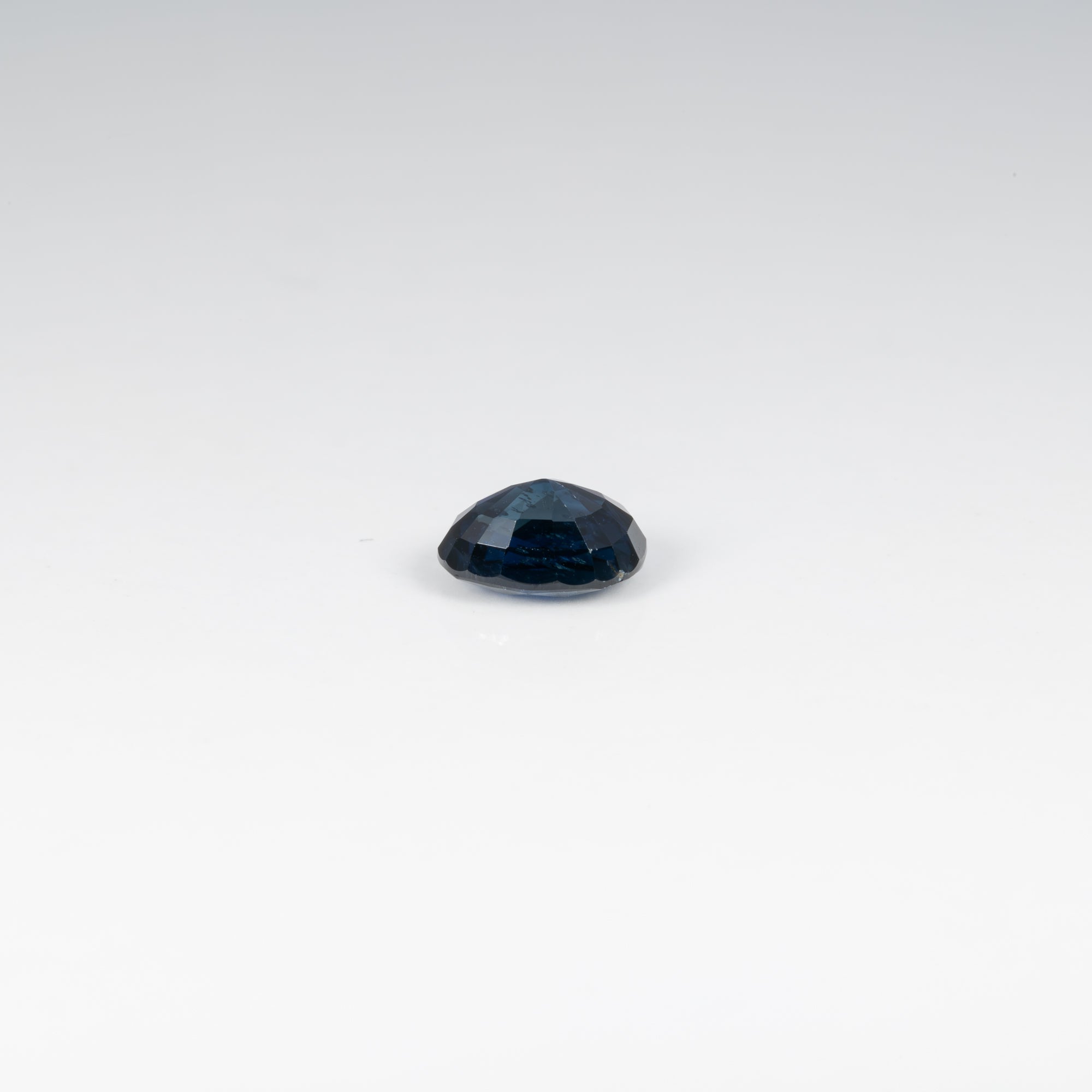 1.54 carat natural blue sapphire cushion 7x6.2mm loose gemstone – view 4