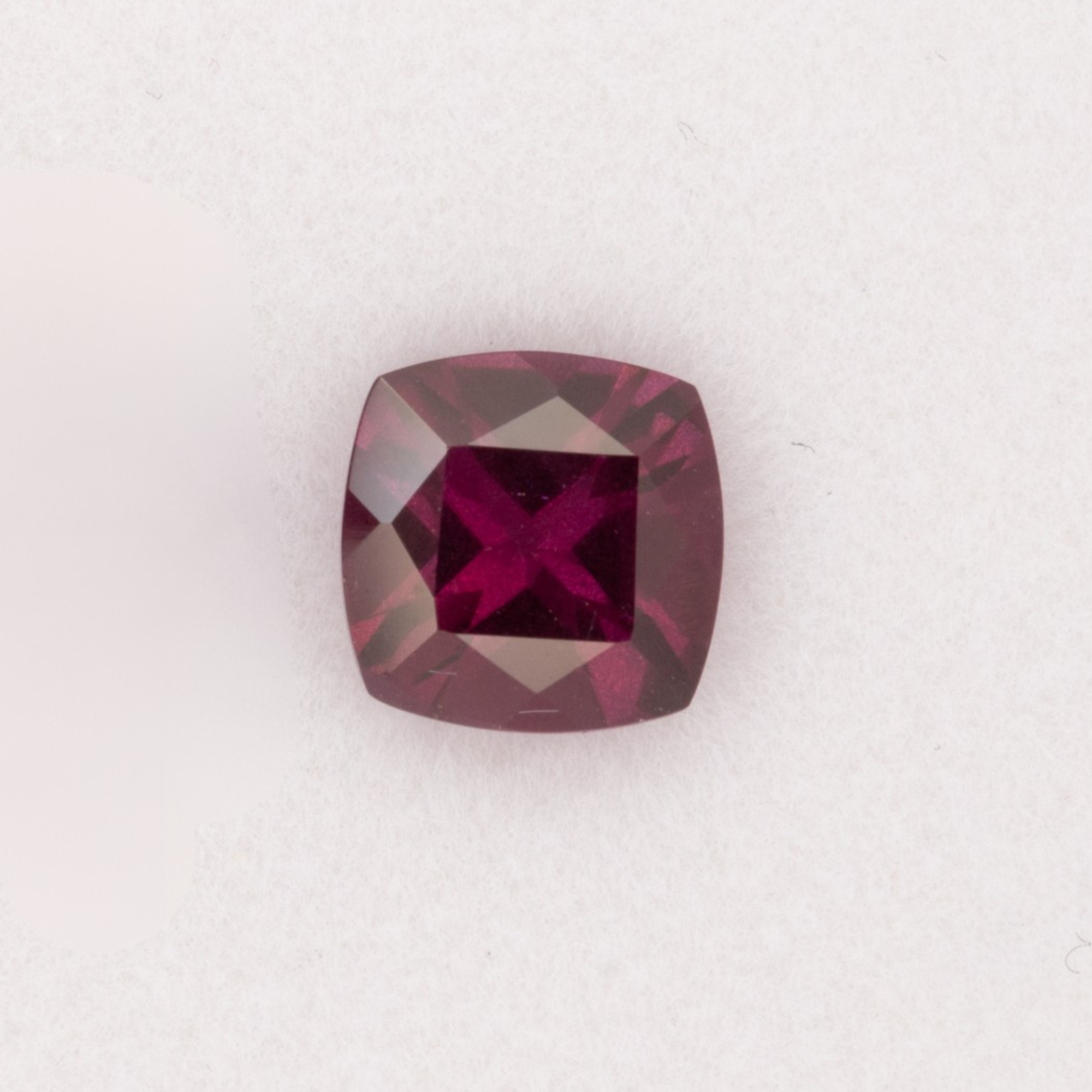 1.79ct Rhodolite Garnet cushion 7mm loose pink gemstone