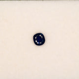 0.57 carat natural blue sapphire, oval 5x4.7mm loose gemstone
