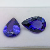 6.65Ct AAA Deluxe Tanzanite Pear Cut 16.5x10.9mm – Natural Blue Violet Loose Gemstone, Fine Collector Grade