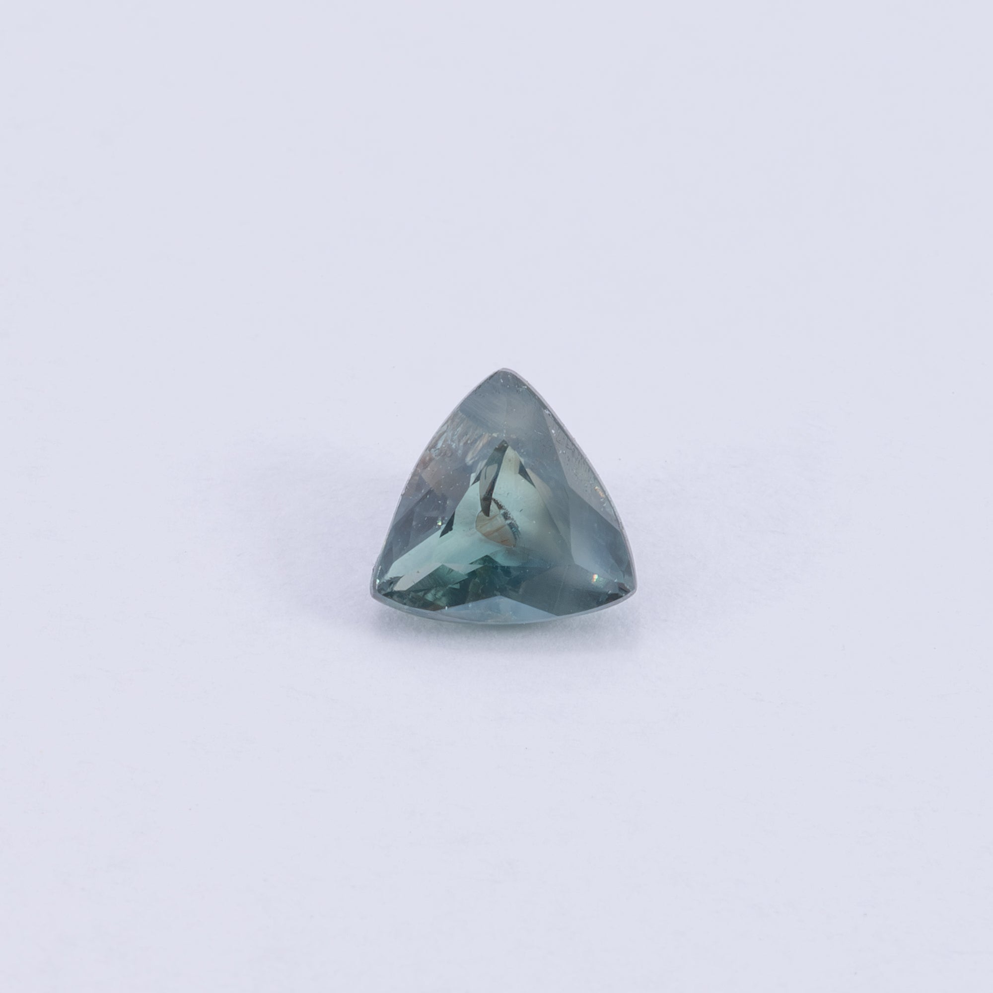 0.52 carat GIA certified color-change alexandrite, trillion cut, 5.1mm loose gemstone