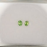 Natural Tsavorite Garnet Oval Shape 4x3mm ~0.17cts – Earth Mined Green Gemstone