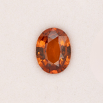 1.77ct Spessartite Garnet oval 8.9x6.8mm loose orange gemstone