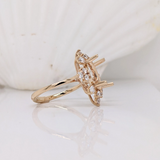 Nova Collection | Diamond Accent Ring Semi Mount