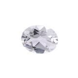 Oval White Topaz Gemstone