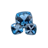 Cushion Cut London Blue Topaz