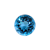 Natural Round Swiss Blue Topaz