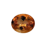 Heated Oval Golden Citrine