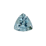 Trillion Cut Aquamarine Gemstone
