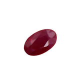 Oval Pigeon Blood Red Ruby