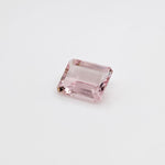 Gemstones-Certified Pink Morganite Loose Gemstone | AAA Cor de Rosa Gem | Emerald Cut 7x5mm 8x6mm 9x7mm | Natural Earth Mined - NNJGemstones