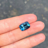 Gemstones-London Blue Topaz Loose Gemstone | Elongated Cushion Shape | 7x5mm 8x6mm 9x7mm 10x8mm 11x9mm 14x10mm| AAA | Stone Setting | Certified - NNJGemstones