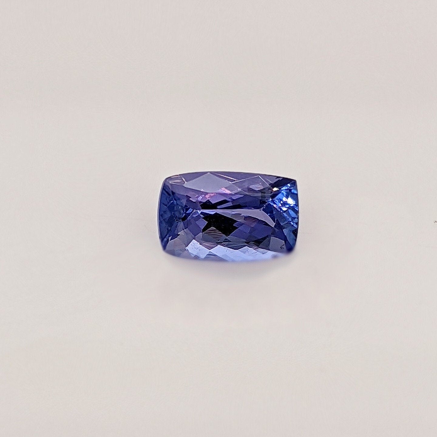 Gemstones-Certified Natural Tanzanite Loose Gemstone | Elongated Cushion 8x5mm | 1.4ct | December Birthstone | AAA Quality | Top Color | Stone Setting - NNJGemstones