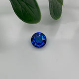 Gemstones-Blue Sapphire Loose Gemstones | Diffused | Round 4mm 4.5mm 5mm 6mm | September Birthstone | Jewelry Stone Setting | Pairs - NNJGemstones
