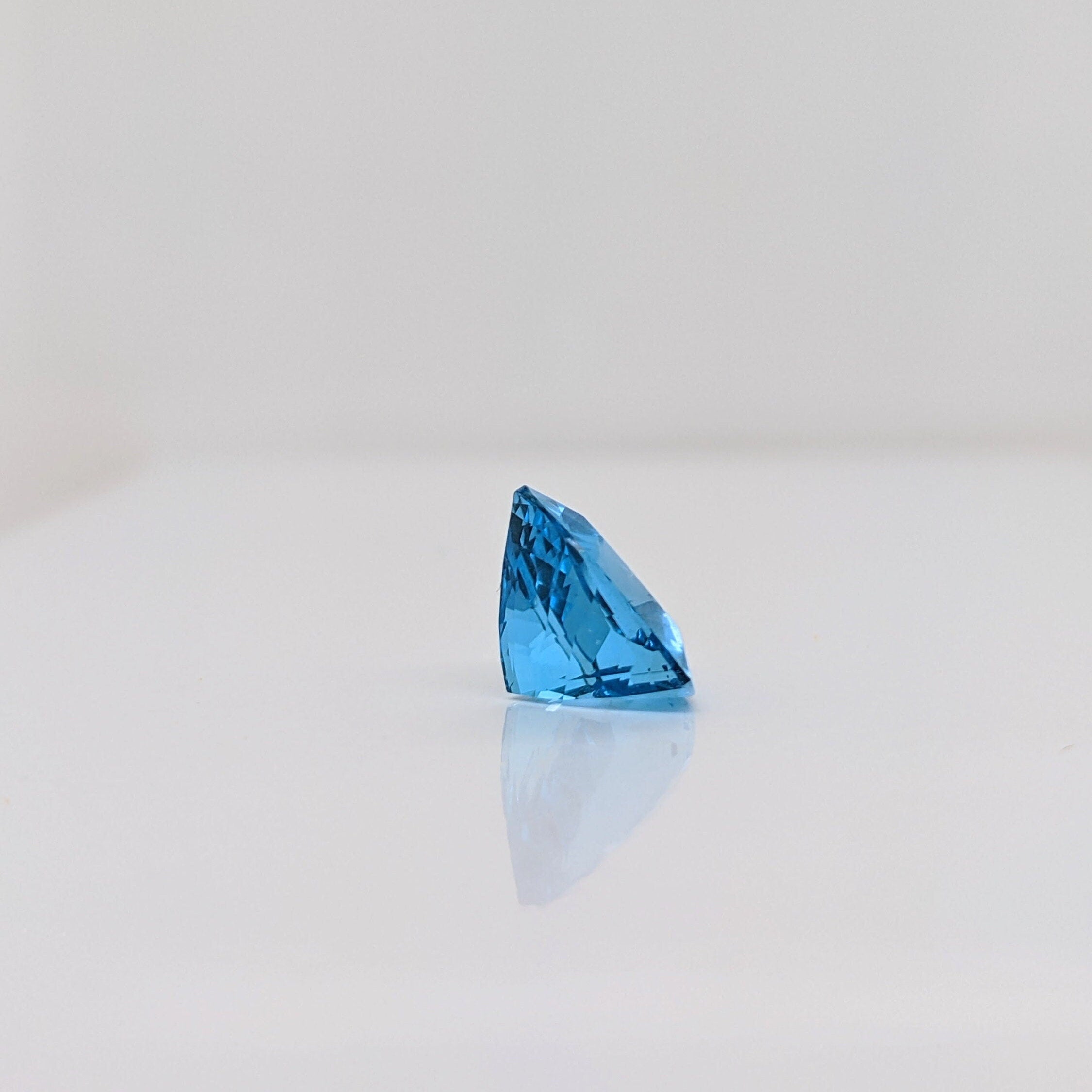 Gemstones-Swiss Blue Topaz Natural Loose Gemstone | Trillion 4mm 5mm 5.5mm 6mm 7mm 8mm 9mm 10mm | December Birthstone | Jewelry Center | Certified - NNJGemstones