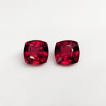 Gemstones-Natural Ruby Loose Gemstones | Cushion | 6mm 7mm 8mm 9mm | Pigeon Blood Red | Jewelry Setting | Fissure Filled | Certified - NNJGemstones