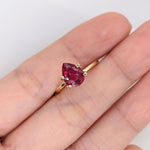 Gemstones-Natural Ruby Loose Gemstones | Pear Shape | 8x6 9x7 10x8 11x9 | Pigeon Blood Red | Jewelry Stone Setting | Fissure Filled | Certified - NNJGemstones