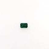 Gemstones-Zambian Emerald Loose Gemstones | Emerald Cut 6x4mm | May Birthstone | Natural Earth Mined | Green Center Stone | Semi Mount | Half Carat - NNJGemstones