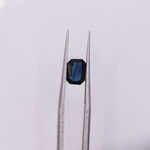 Gemstones-Midnight Blue Sapphire Loose Gemstone || Heated || Emerald Cut 7x5mm || Loose Gemstone || September Birthstone || Jewelry Stone Setting || - NNJGemstones