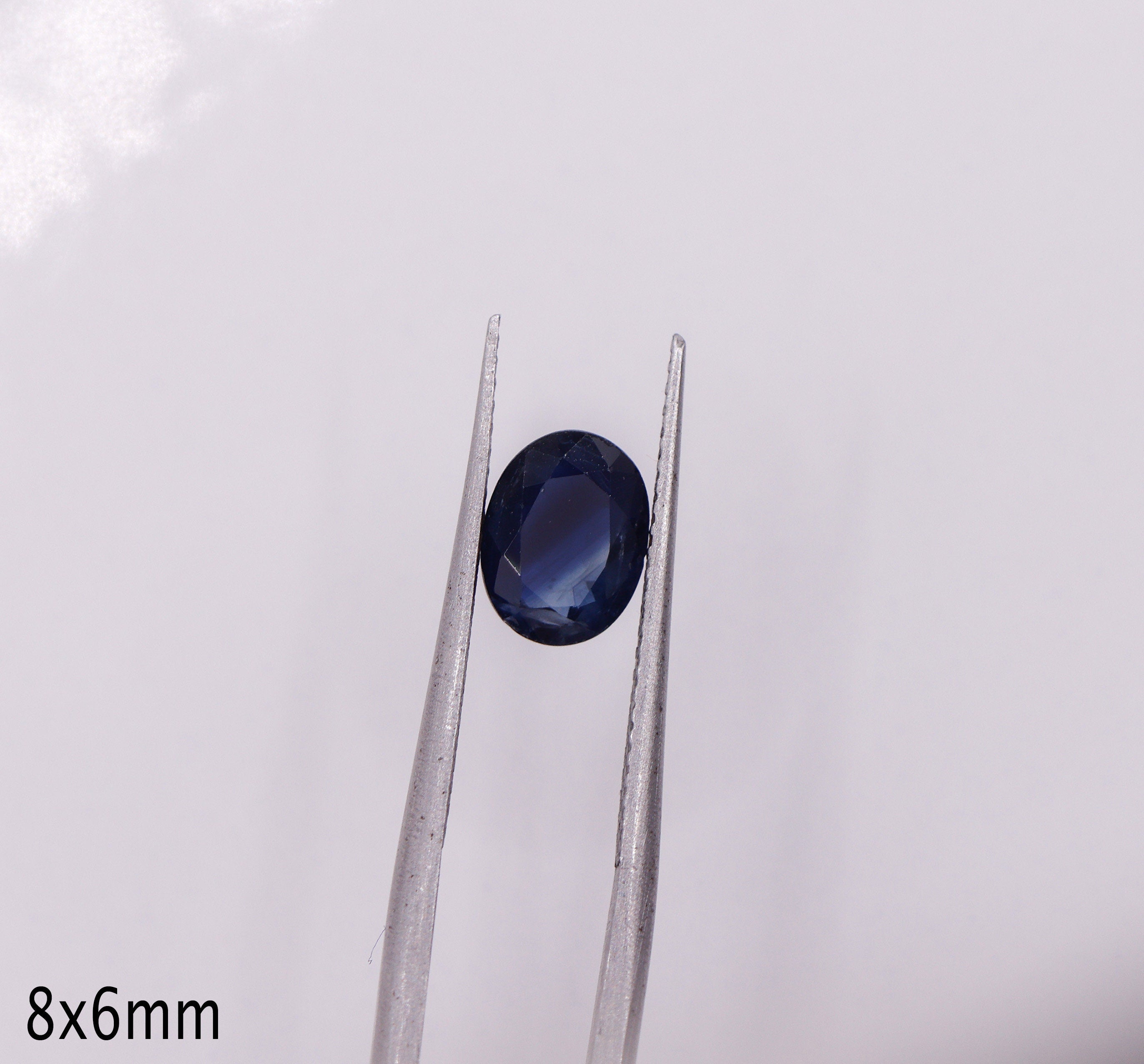 Gemstones-Midnight Blue Sapphire Loose Gemstone || Heated || Oval 7x5mm 8x6mm || Loose Gemstone || September Birthstone || Jewelry Stone Setting || - NNJGemstones