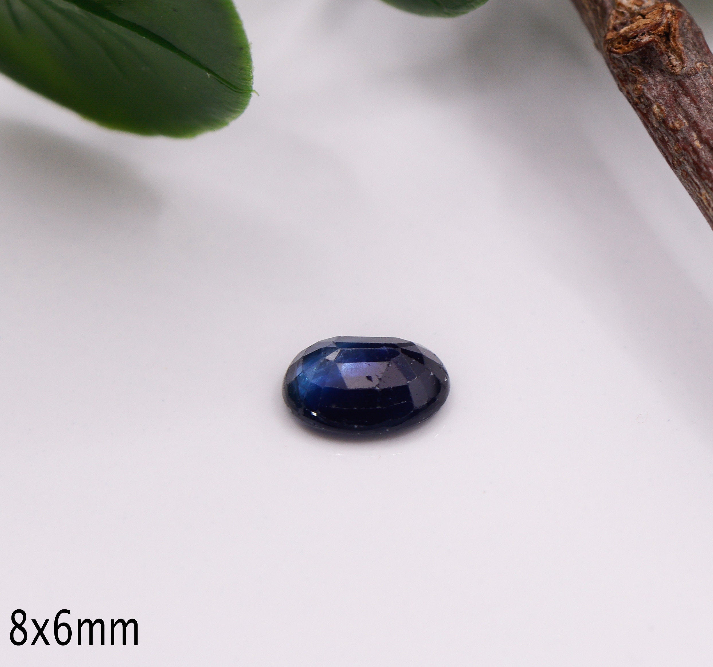 Gemstones-Midnight Blue Sapphire Loose Gemstone || Heated || Oval 7x5mm 8x6mm || Loose Gemstone || September Birthstone || Jewelry Stone Setting || - NNJGemstones