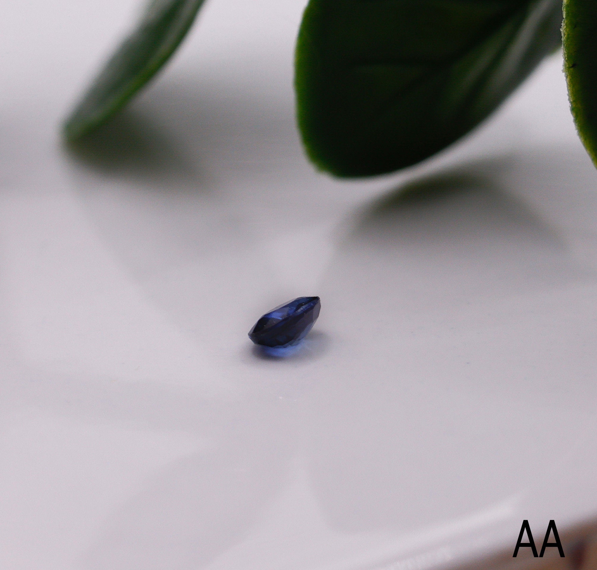 Gemstones-Midnight Blue Sapphire | Heated | Oval 4x3mm | Loose Gemstone | September Birthstone | Jewelry Stone Setting - NNJGemstones