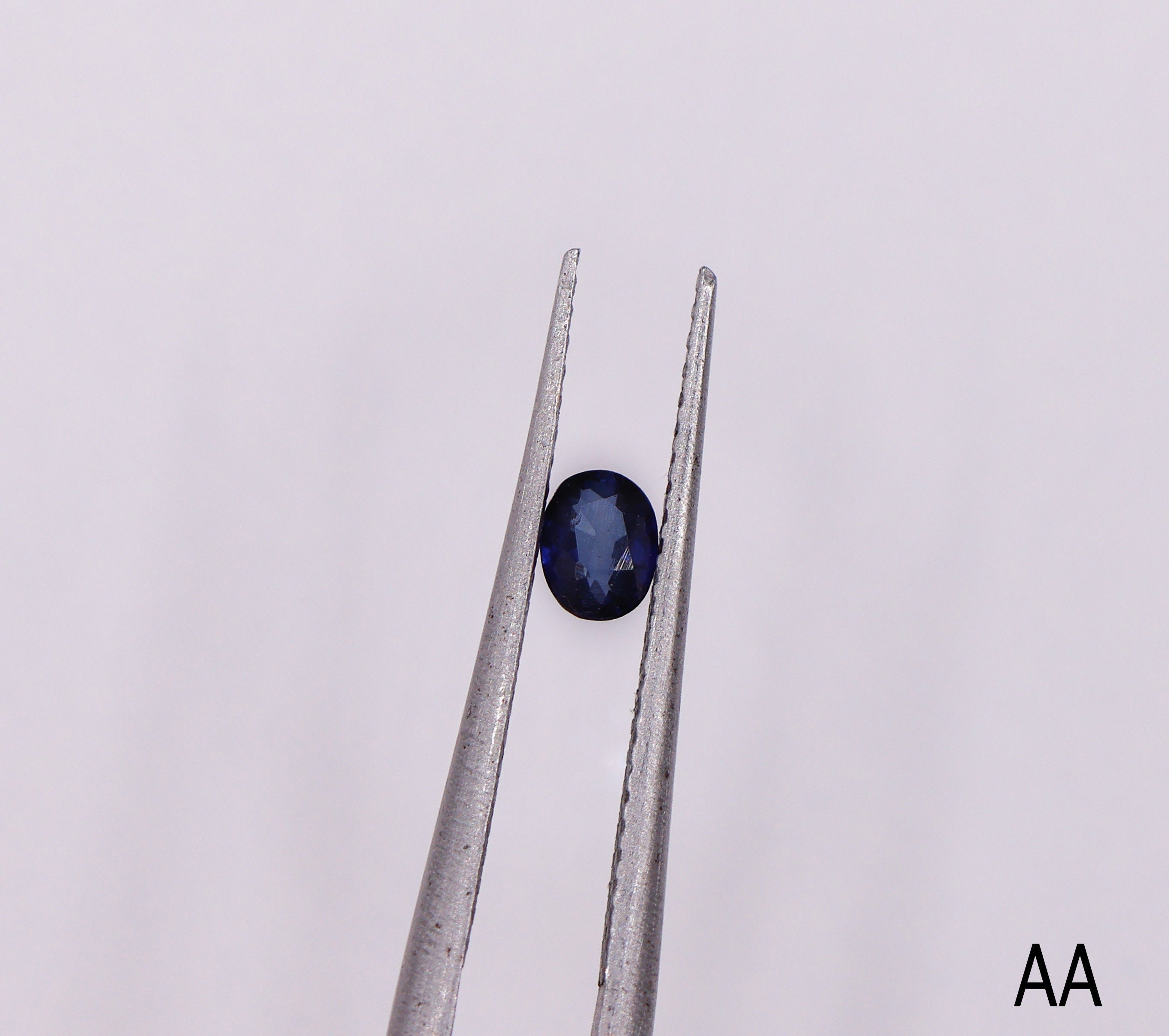 Gemstones-Midnight Blue Sapphire | Heated | Oval 4x3mm | Loose Gemstone | September Birthstone | Jewelry Stone Setting - NNJGemstones