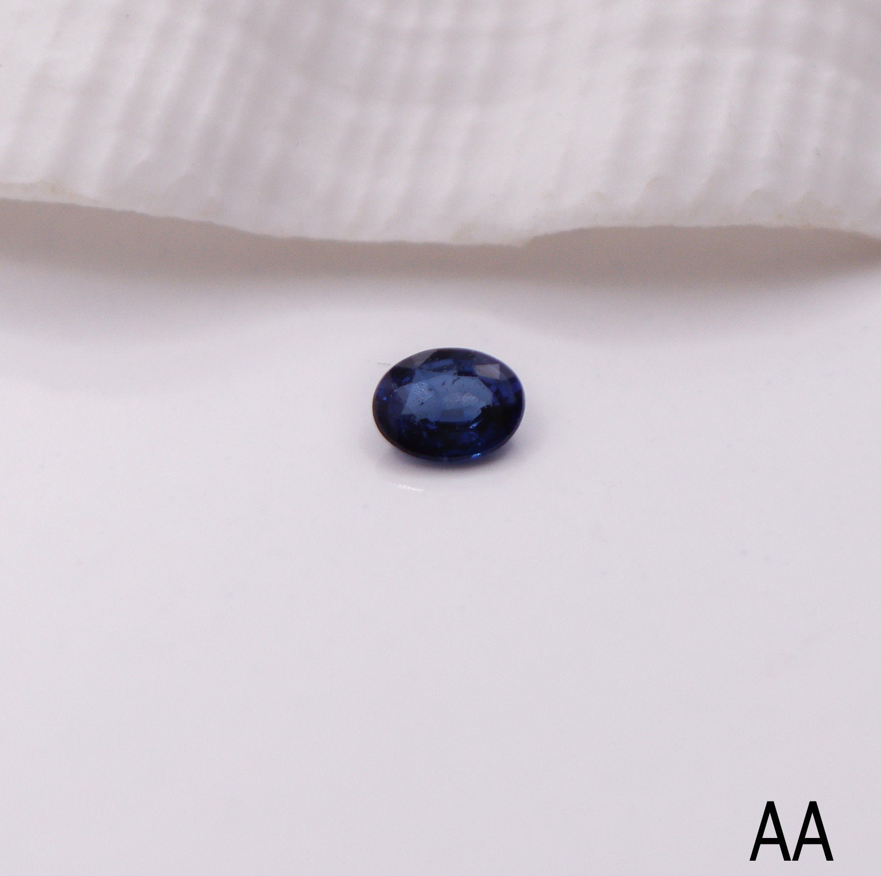 Gemstones-Midnight Blue Sapphire | Heated | Oval 4x3mm | Loose Gemstone | September Birthstone | Jewelry Stone Setting - NNJGemstones