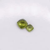 Gemstones-Certified Arizona Peridot Loose Gemstone | Cushion Cut 10mm | Green Gem | August birthstone | Stone Setting | Gemstone Jewelry | Natural - NNJGemstones