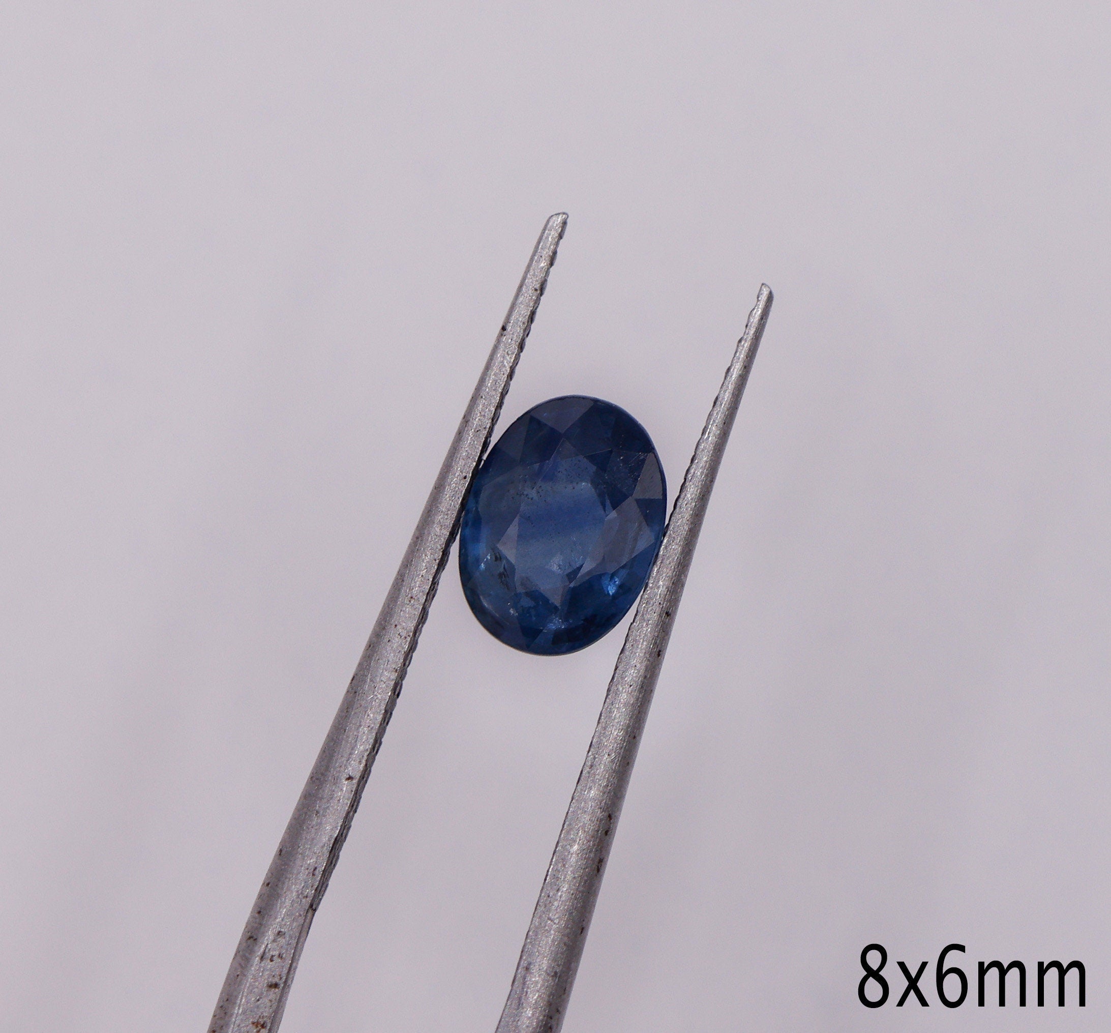 Gemstones-Midnight Blue Sapphire Loose Gemstone || Heated || Oval 7x5mm 8x6mm || Loose Gemstone || September Birthstone || Jewelry Stone Setting || - NNJGemstones