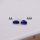 Gemstones-Midnight Blue Sapphire | Heated | Oval 4x3mm | Loose Gemstone | September Birthstone | Jewelry Stone Setting - NNJGemstones