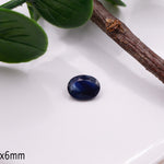 Gemstones-Midnight Blue Sapphire Loose Gemstone || Heated || Oval 7x5mm 8x6mm || Loose Gemstone || September Birthstone || Jewelry Stone Setting || - NNJGemstones