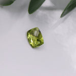 Gemstones-Certified Arizona Peridot Loose Gemstone | Cushion Shape 8x6mm, 9x7mm, 11x9mm | Green Gem | August Birthstone | Checker Top | Radiant Cut | - NNJGemstones