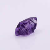 Gemstones-Raw Amethyst Loose Gemstone || Fancy Cut 16x13mm || February Birthstone || Purple || Certified || Unique Shape || - NNJGemstones