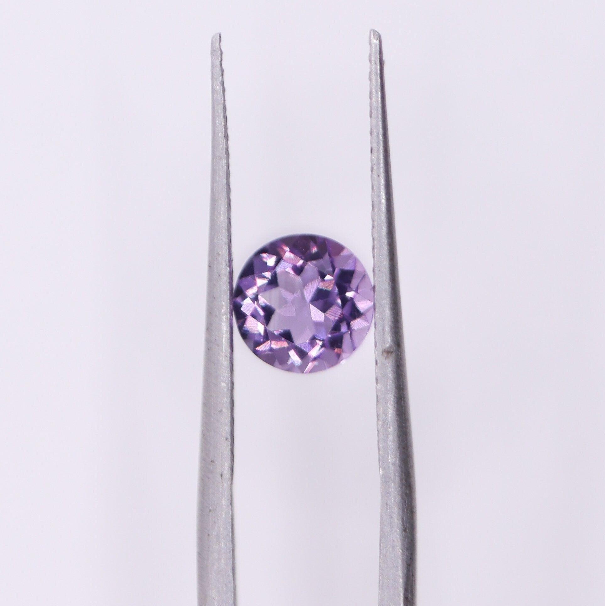 Gemstones-Lavender Amethyst Loose Gemstone || Round 5mm || February Birthstone || Light Purple || Jewelry Center Stone || Gem Ring || Custom - NNJGemstones