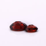 Gemstones-Natural and Untreated Red Garnet Loose Gemstones | Oval 6x4mm 7x5mm 8x6mm | January Birthstone | Customizable | Single or Pair | - NNJGemstones