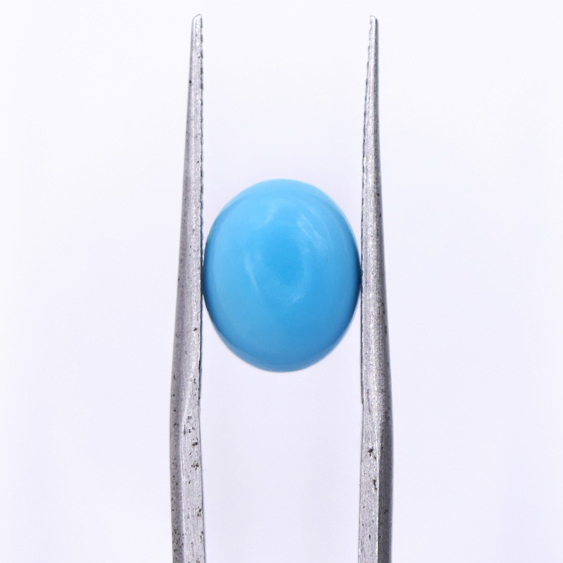 Gemstones-Natural Sleeping Beauty Turquoise Loose Gemstone || Oval Cabochon 9x7mm 10x8mm || Jewelry Design || Stone Setting || Customizable || - NNJGemstones