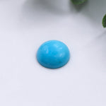 Gemstones-Natural Sleeping Beauty Turquoise Loose Gemstone || Round Cabochon 9mm || Jewelry Design || Stone Setting || Customizable || - NNJGemstones