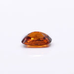 Gemstones-Orange Spessartine Garnet | Cushion 9x7mm| January Birthstone | Customizable | Untreated | Orange Jewelry Center Stone | - NNJGemstones