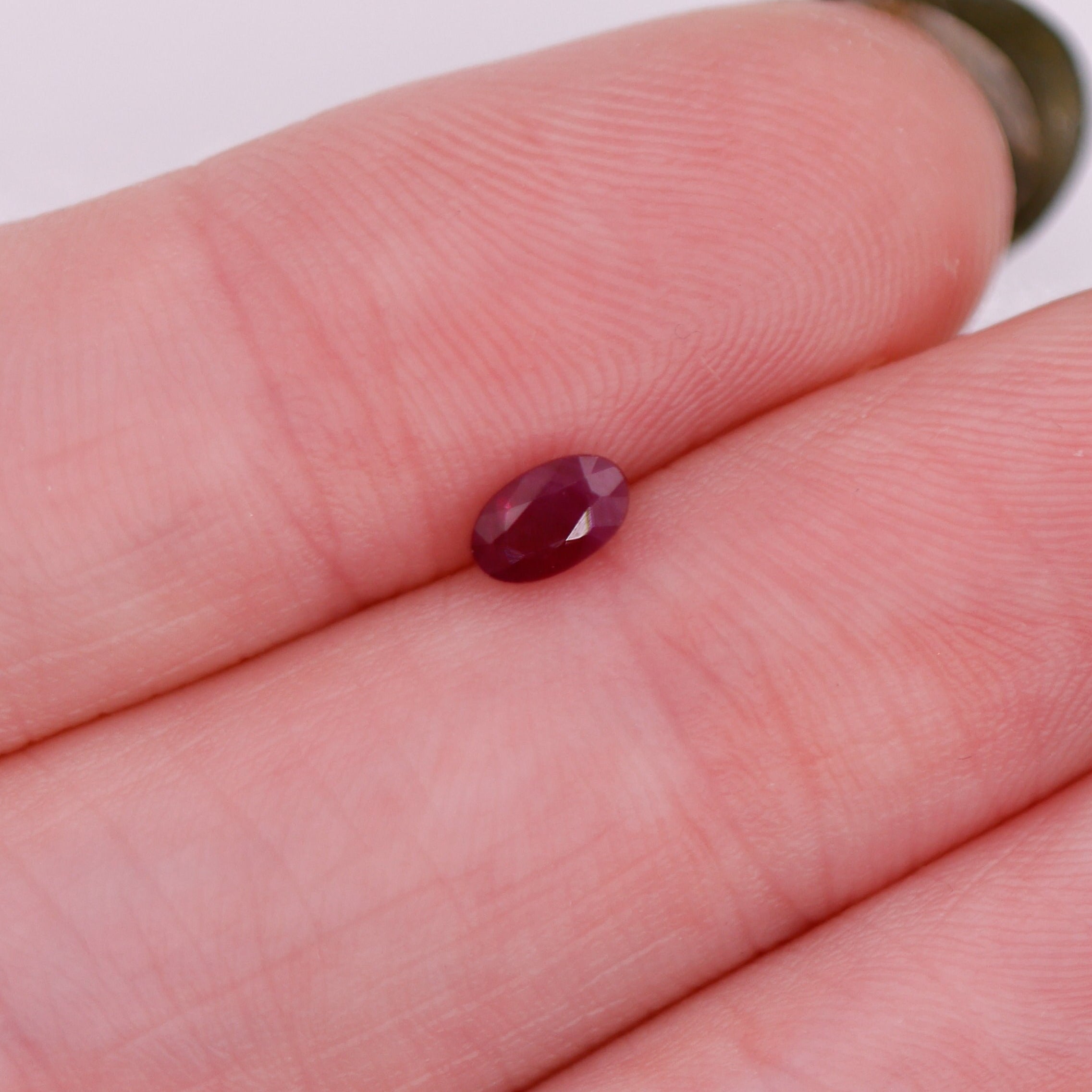 Gemstones-Natural Ruby Loose Gemstones | Oval | 5x3mm | Pigeon Blood Red | Mozambique | Jewelry Setting | Heat Treatment | Certified - NNJGemstones