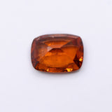 Gemstones-Orange Spessartine Garnet | Cushion 9x7mm| January Birthstone | Customizable | Untreated | Orange Jewelry Center Stone | - NNJGemstones