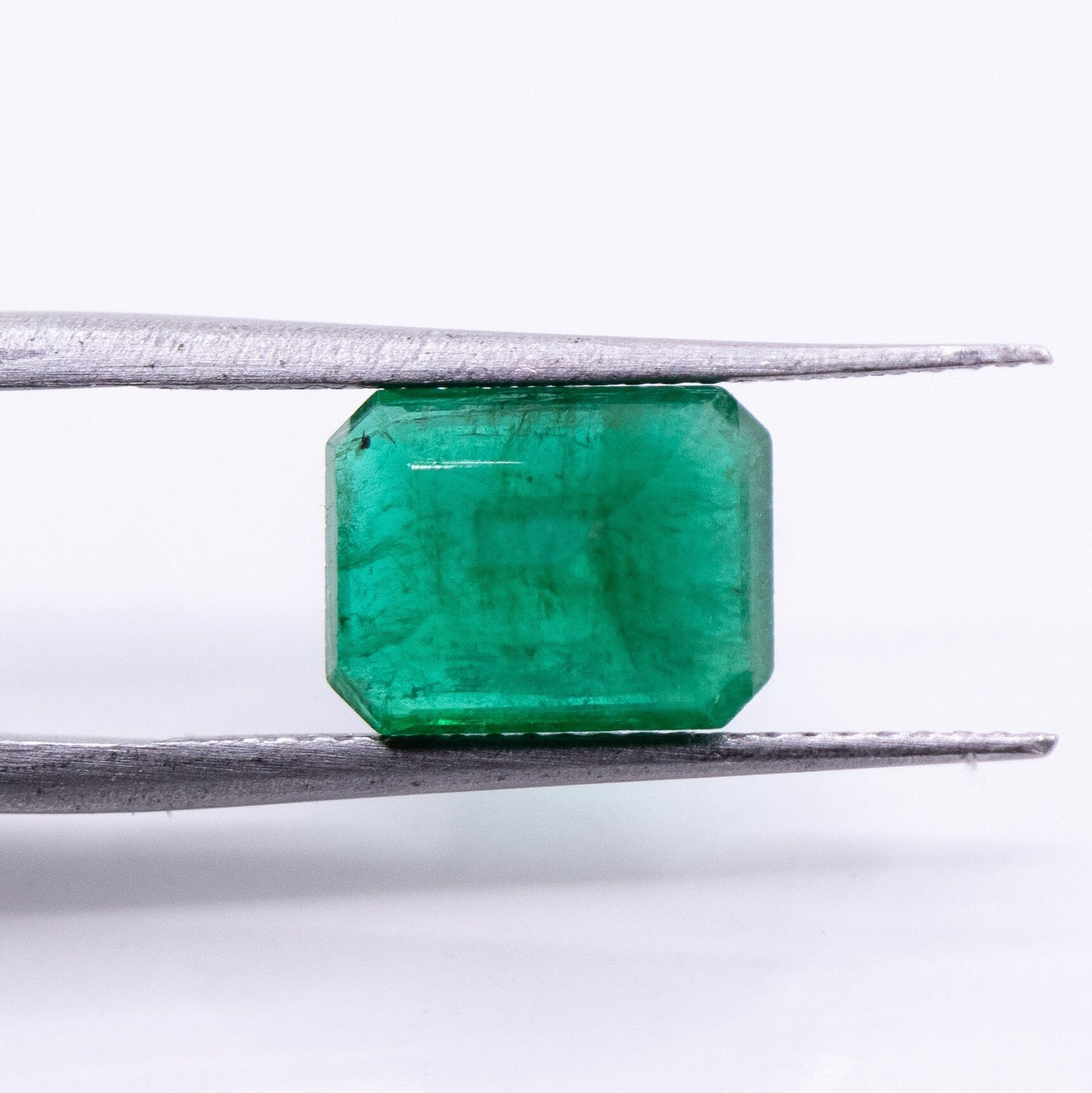 Gemstones-Zambian Emerald Loose Gemstone | Emerald Cut 8x6 9x7 | May Birthstone | Emerald Jewelry | Stone Setting | Natural | Green Gem | Certified - NNJGemstones