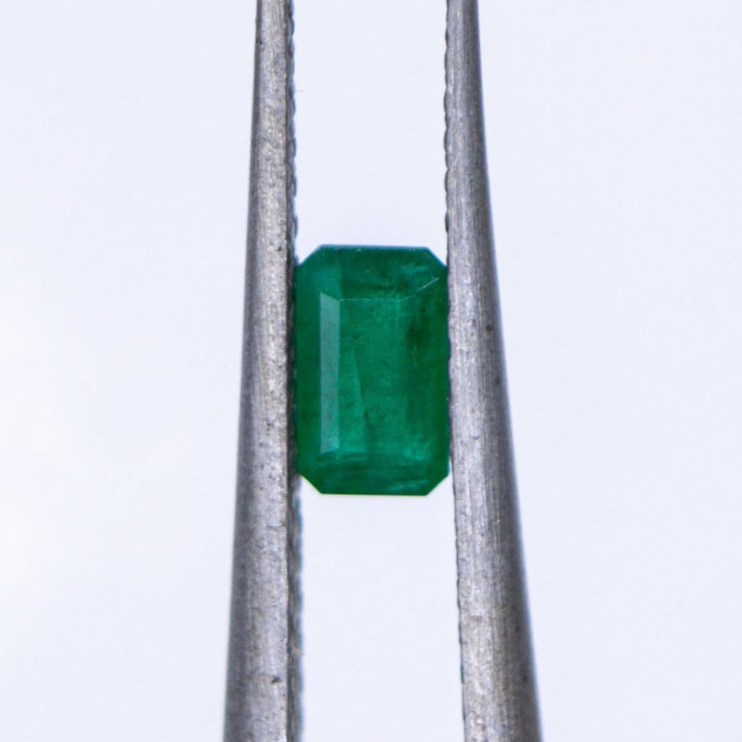 Gemstones-Zambian Emerald Loose Gemstone || Emerald Cut 5x3mm || May Birthstone || Emerald Jewelry || Stone Setting || Natural || Green Gem || - NNJGemstones